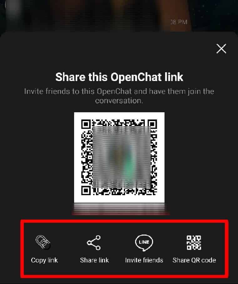 สร้าง QR Code สำหรับ Line กลุ่ม 4