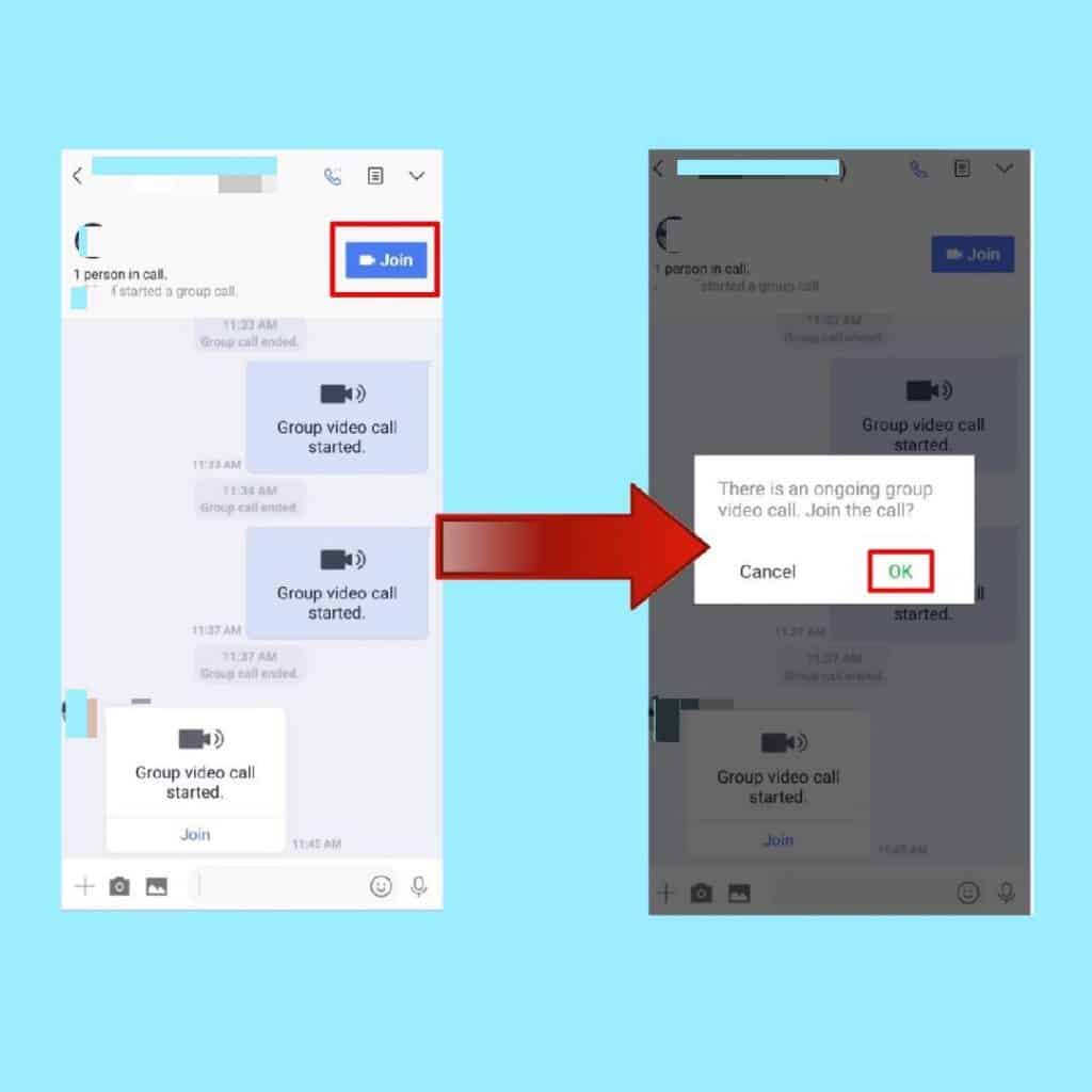 วีดิโอคอลไลน์แบบกลุ่ม 2